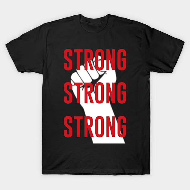 Strong will power T-Shirt by Mkt design